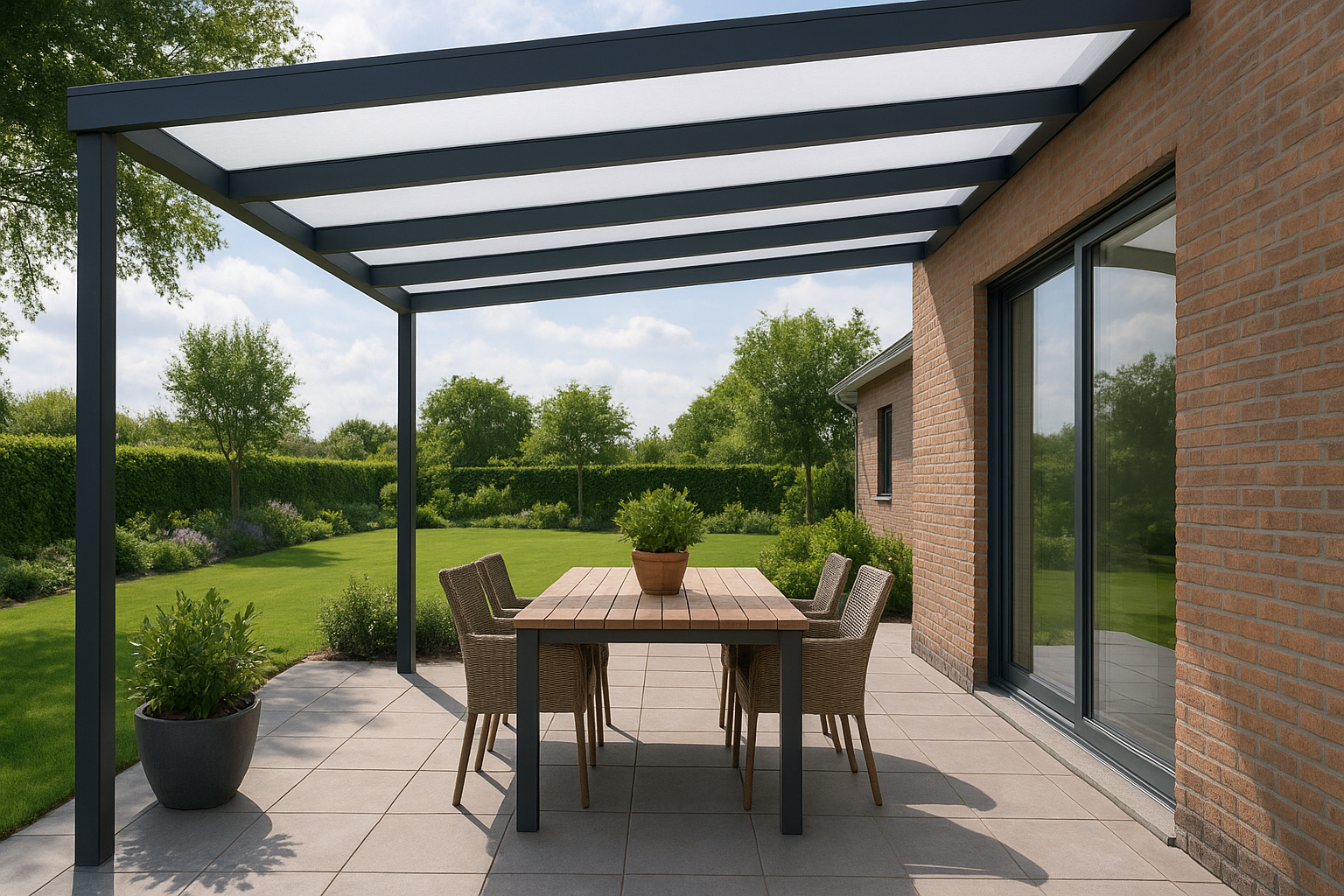 Foto bij Slim investeren in buitenleven met de juiste terrasoverkapping